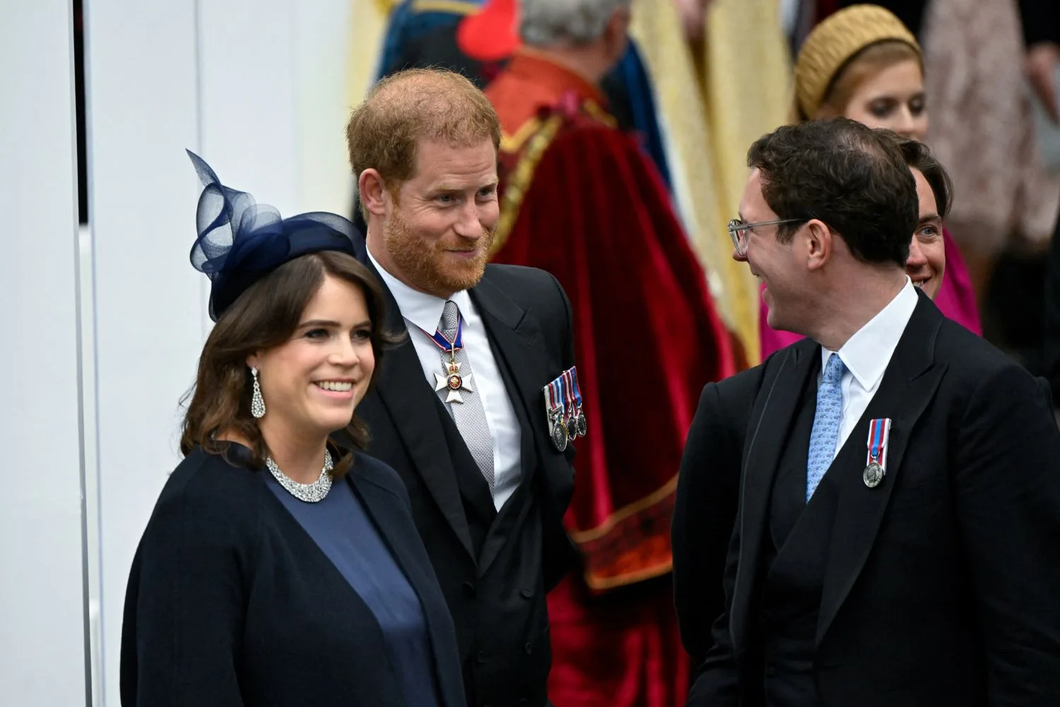 Princess Eugenie, Prince Harry, Jack Brooksbank