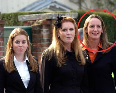 Fergie, her sister Jane and Princess Beatrice