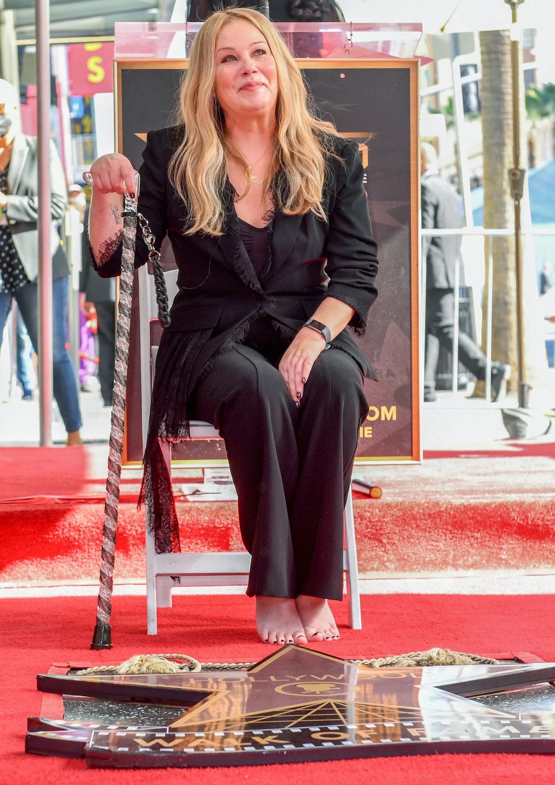 Christina Applegate gets her star on the Hollywood Walk of Fame in 2022