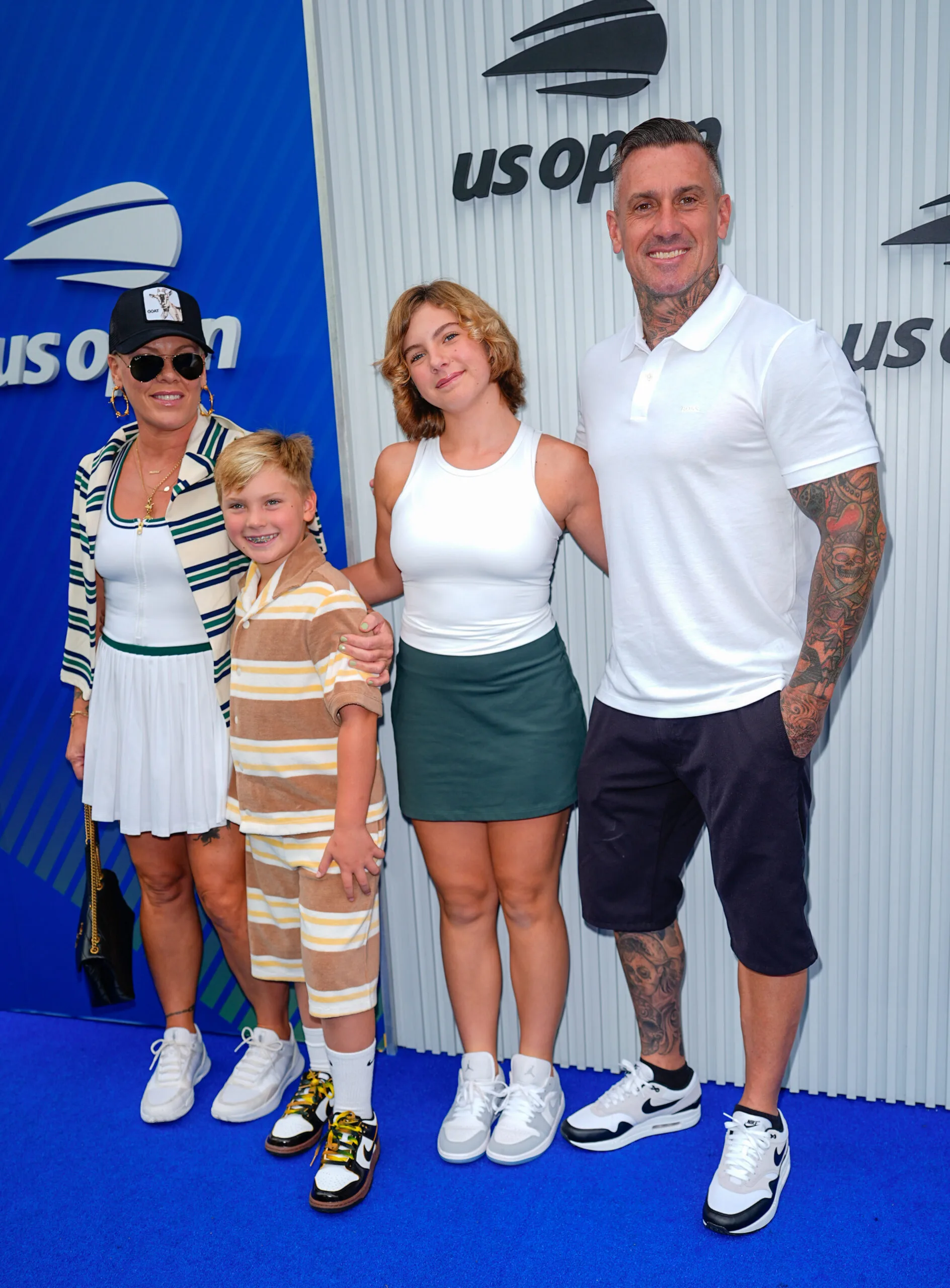 Pink, Carey Hart with kids Jameson and Willow