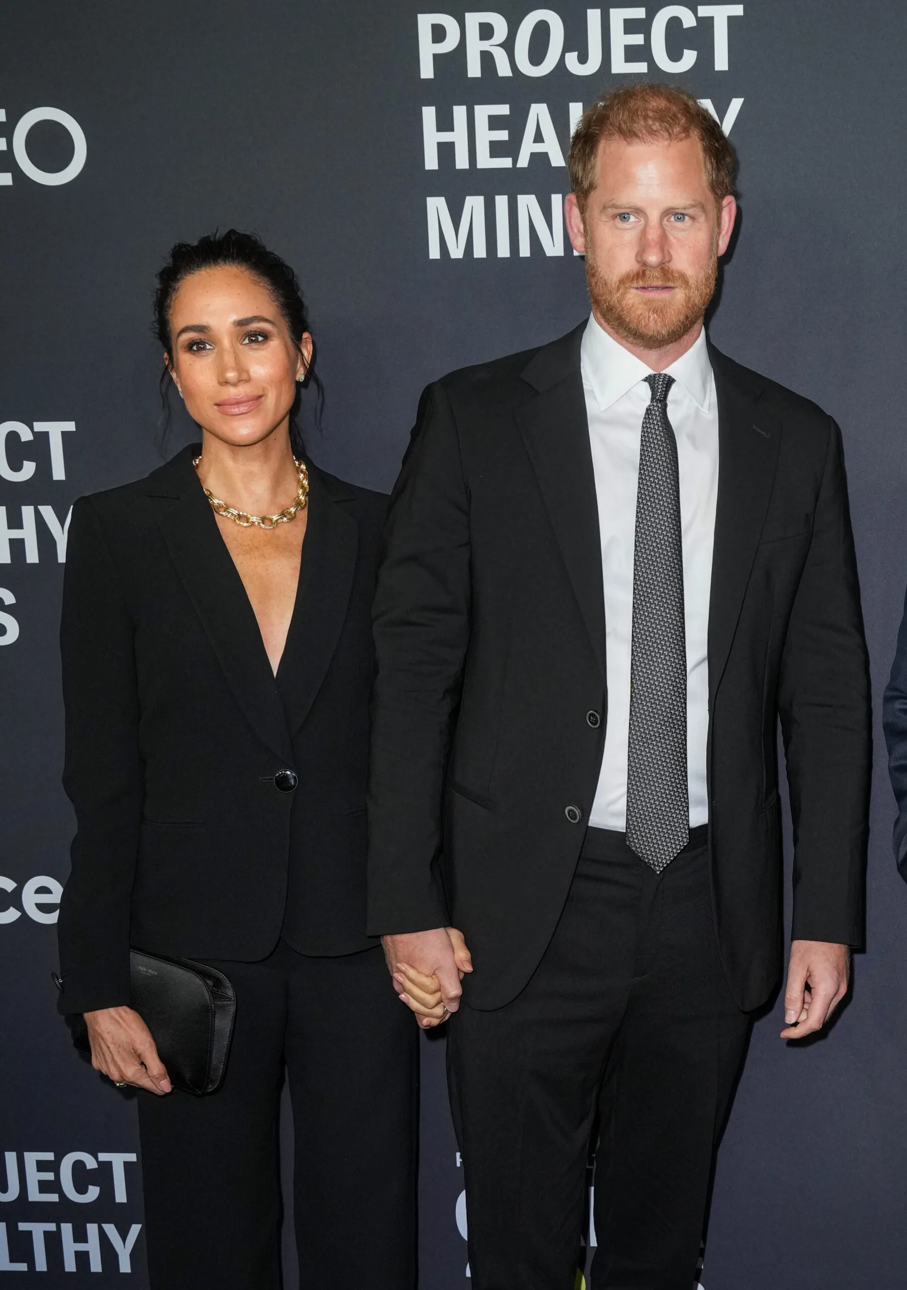 Prince Harry, Duke of Sussex and Meghan, Duchess of Sussex attend the Project Healthy Minds 3rd Annual Gala
