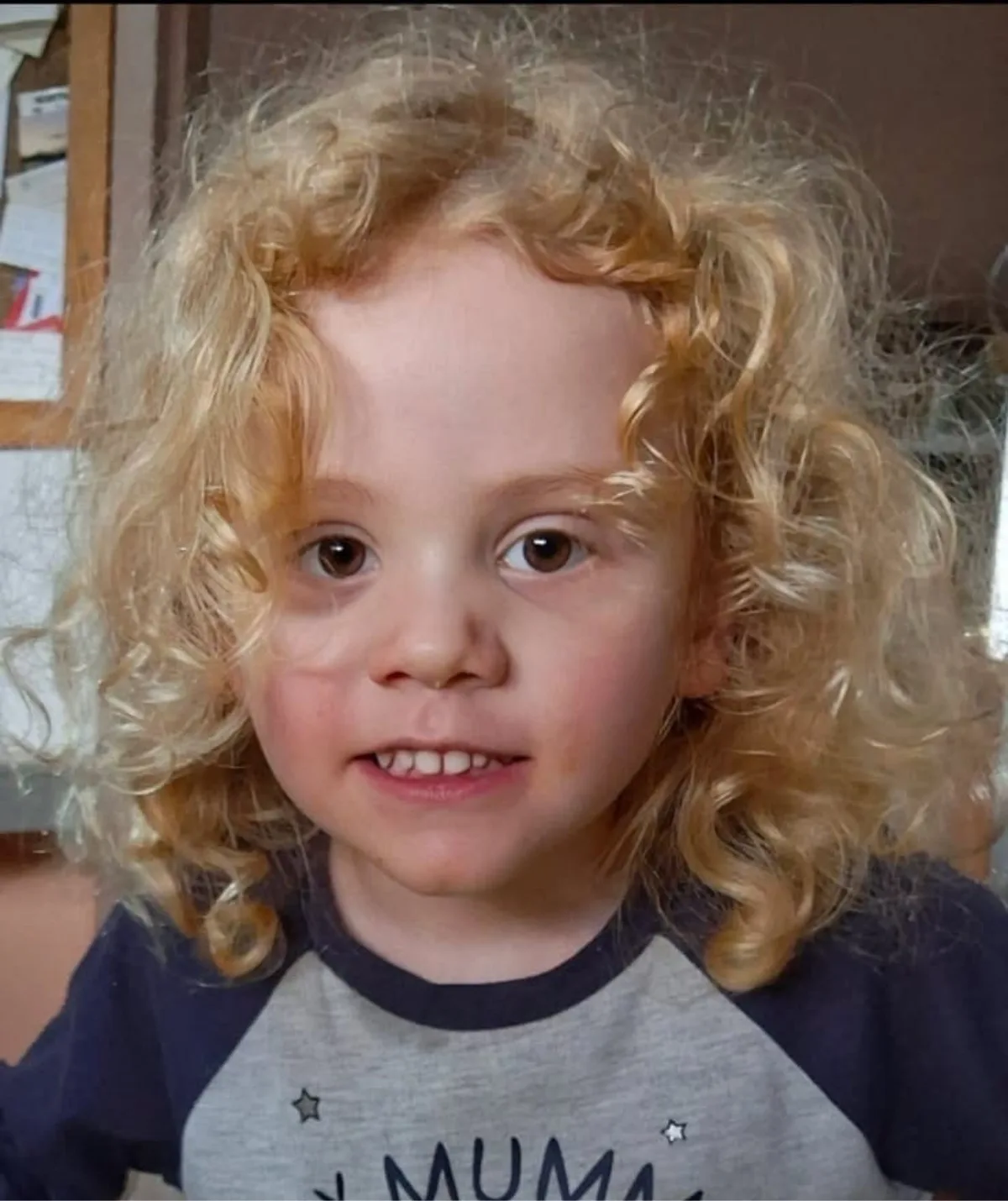 An image of a blonde little boy
