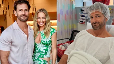 Tim and Anna Robards go in for a couples' colonoscopy