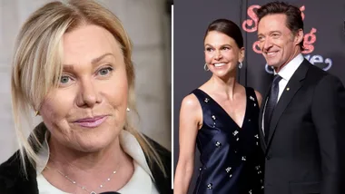 Deborra-lee Furness, Sutton Foster and Hugh Jackman