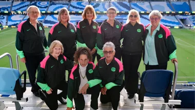 The first ever Matildas football team reunited.