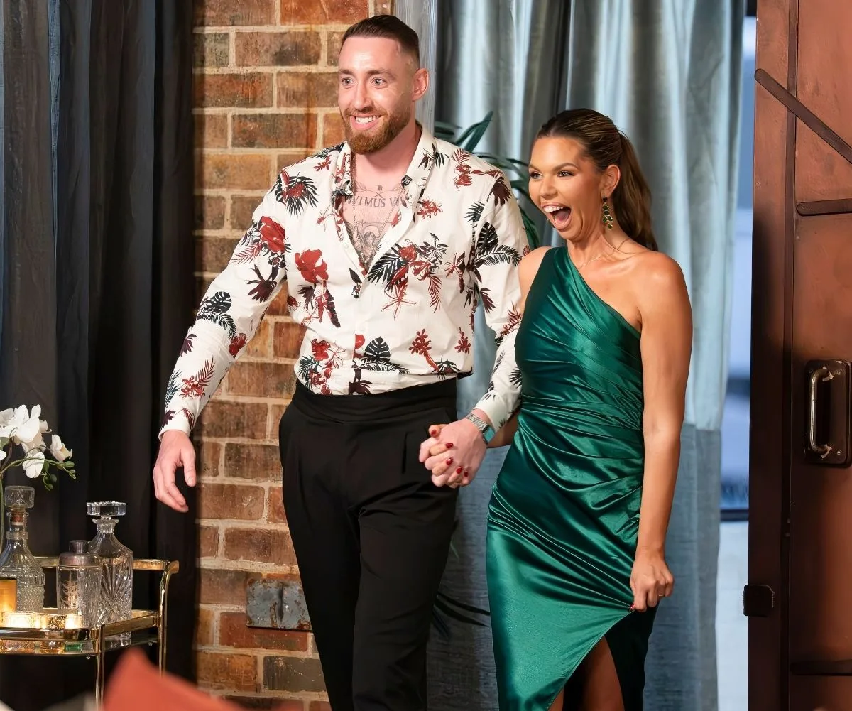 MAFS couple Danny Hewitt and Bec Zacharia 