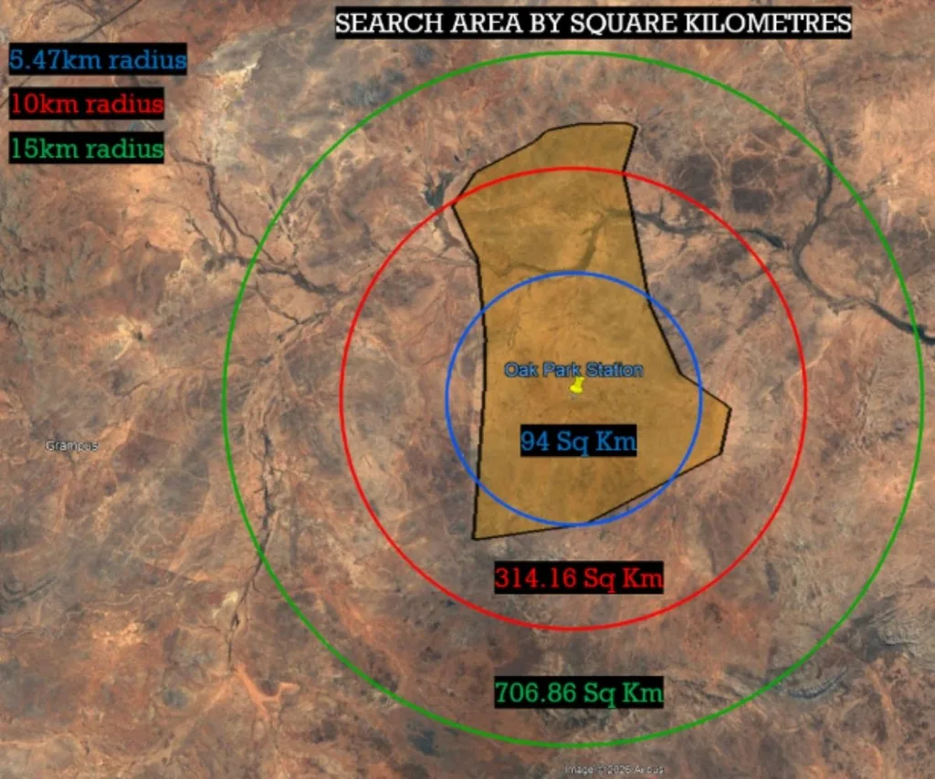 An overview of Oak Park Station in SA