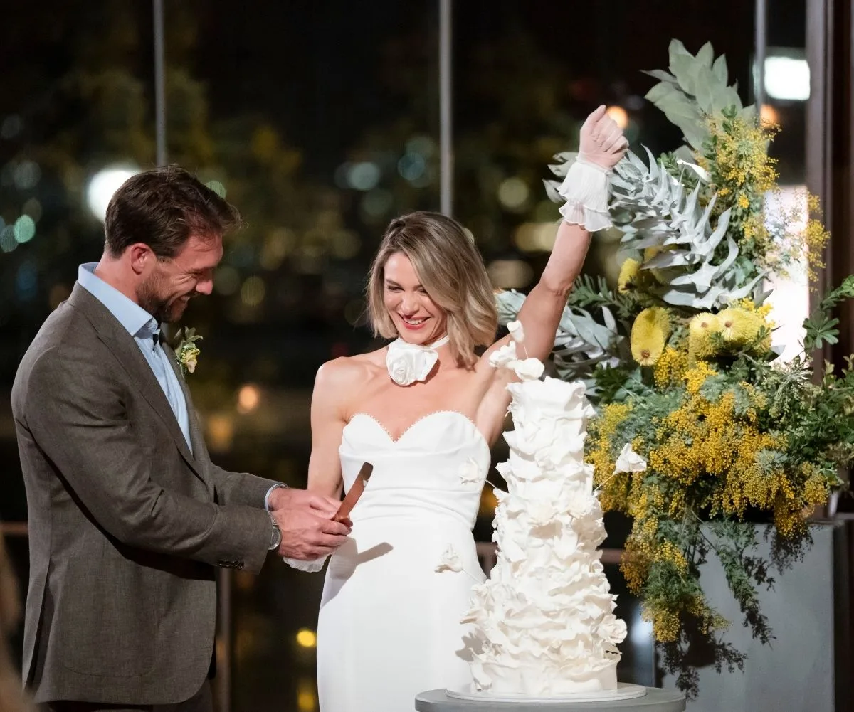 MAFS couple Grayson McIvor and Julia Vogl