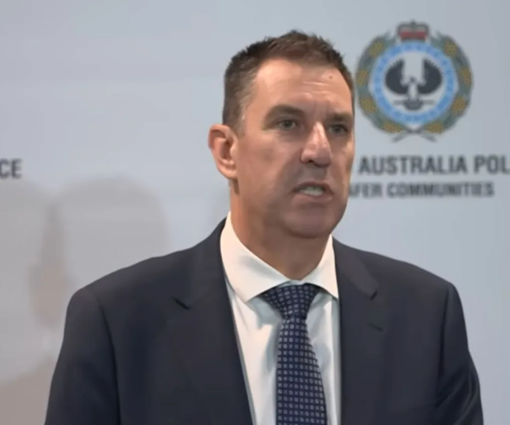 Detective Superintendent Darren Fielke