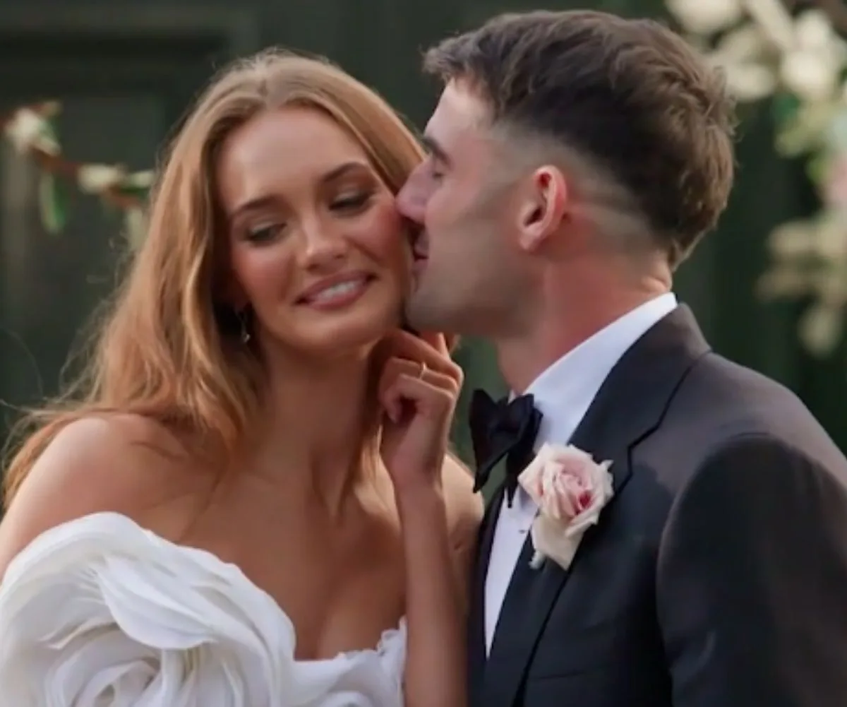 MAFS bride and groom Brook Crompton and Chris Nield