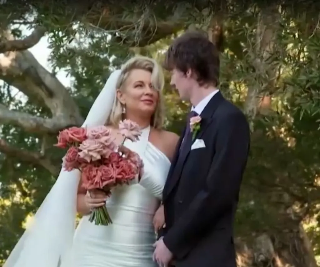 MAFS bride Rebecca Zukowski and son Austin