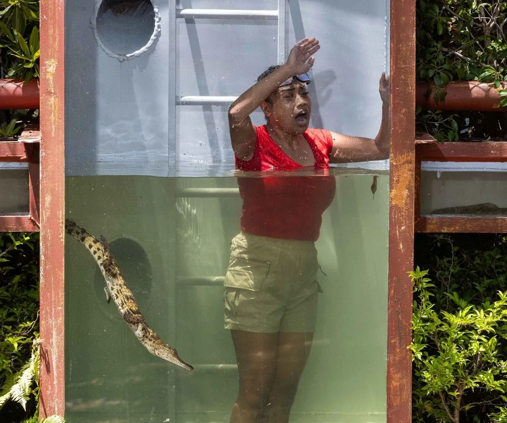 Cyrell Paule faces her fears in the I'm A Celebrity jungle
