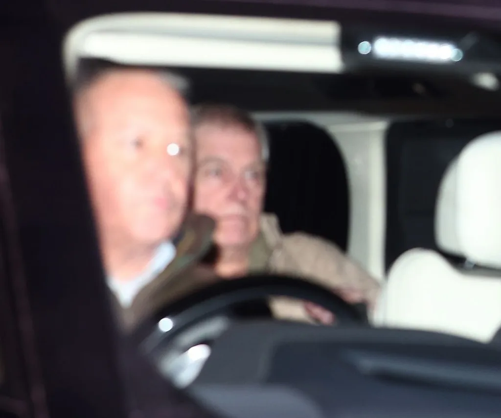 Andrew Mountbatten-Windsor seen returning home following his arrest