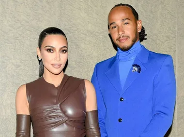 Kim Kardashian Lewis Hamilton
