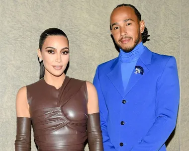 Kim Kardashian Lewis Hamilton
