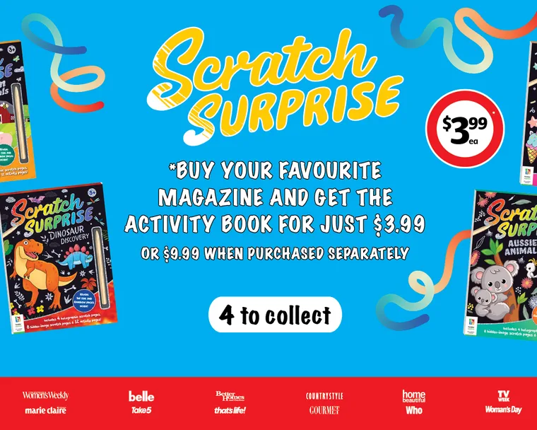 Scratch, Discover, and Collect. Your New Favourite Activity Books Are Here!