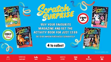 Scratch, Discover, and Collect. Your New Favourite Activity Books Are Here!