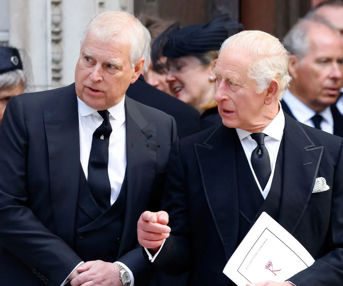 Andrew Mountbatten-Windsor and King Charles