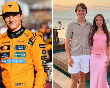 Oscar Piastri and girlfriend Lily Zneimer