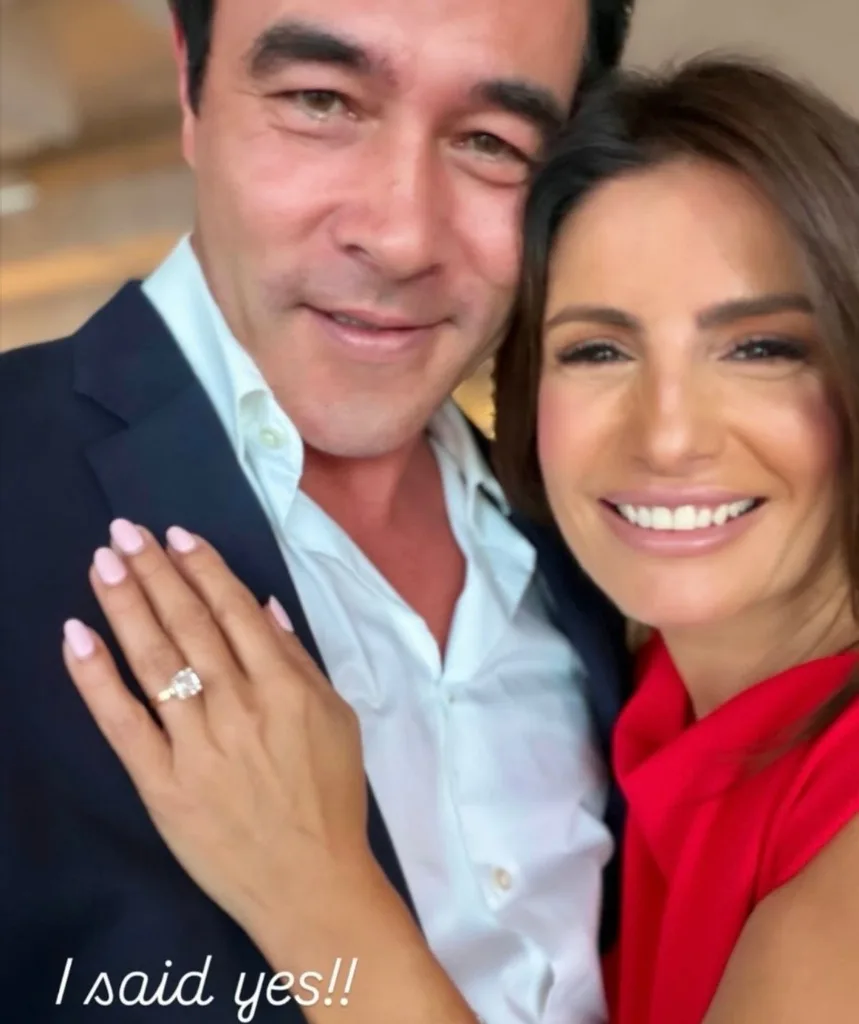 James Stewart, Ada Nicodemou engagement