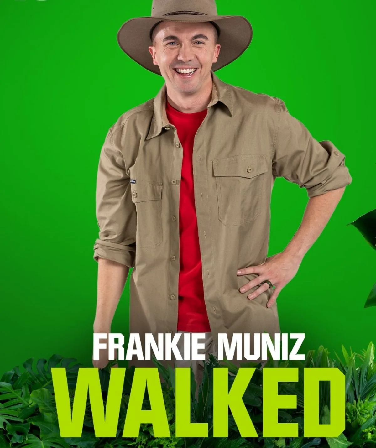 Frankie Muniz exits I'm A Celebrity