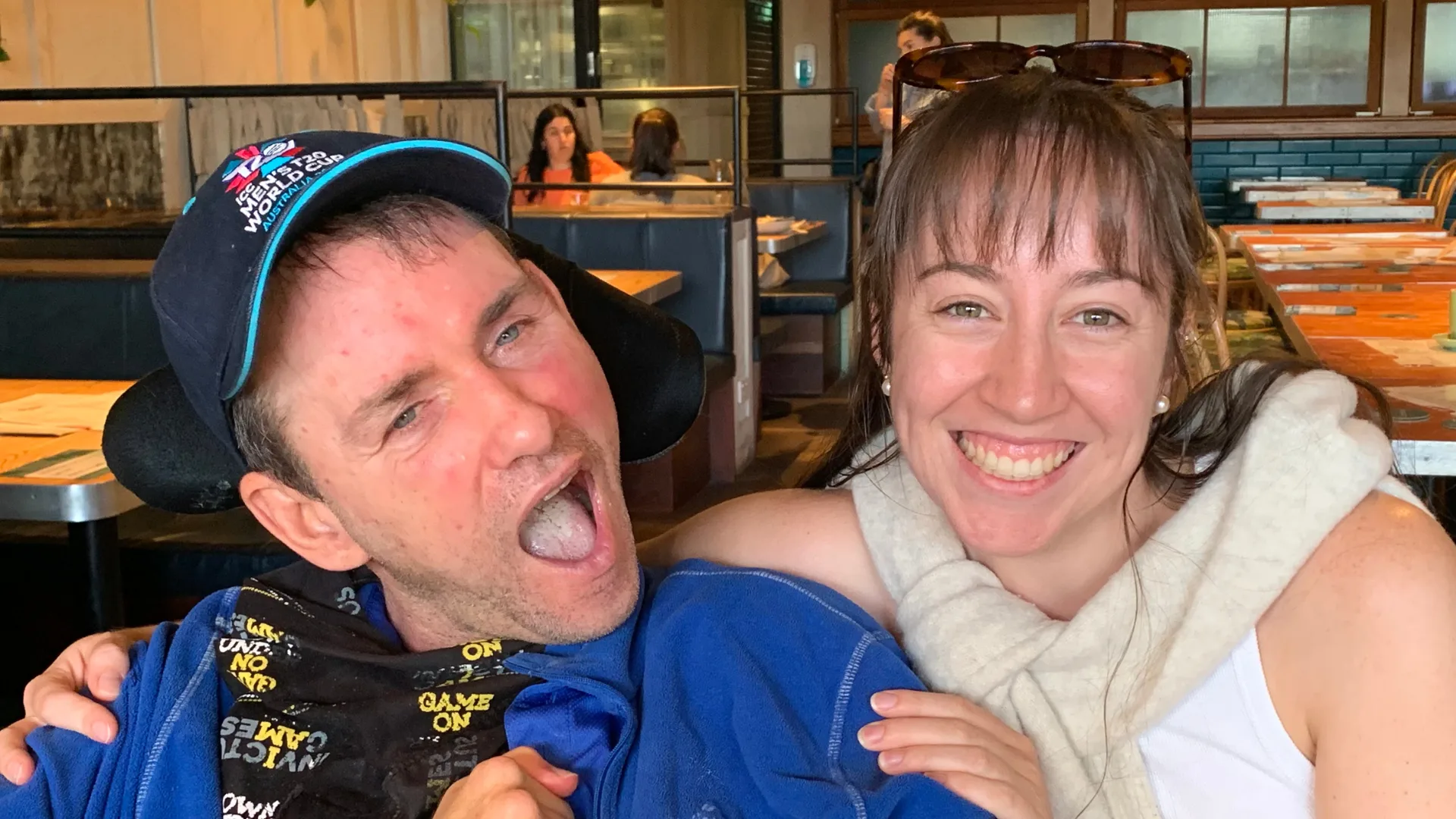 Nicole Freer and James.