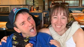 Nicole Freer and James.