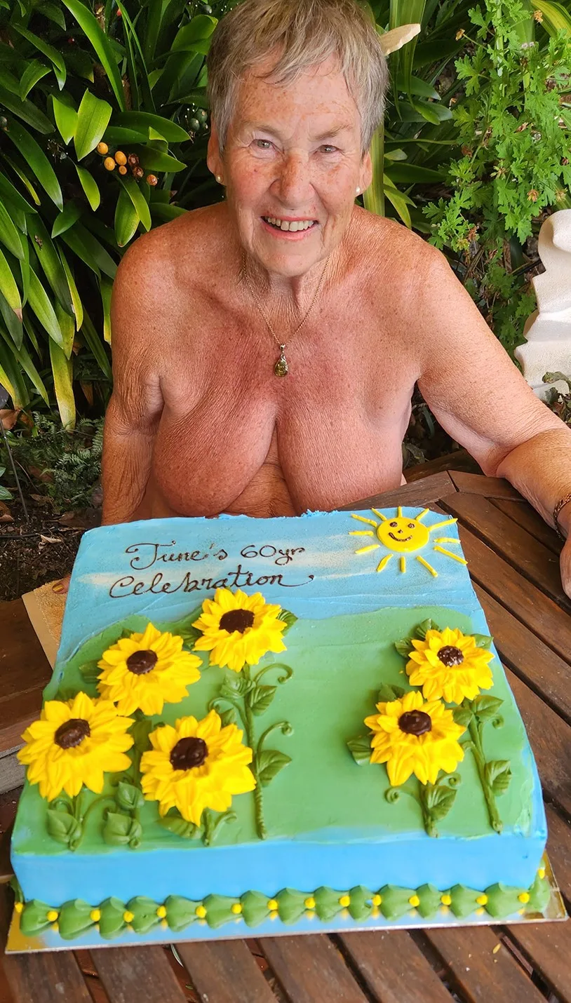 Me celebrating my 60th birthday,  Jan 2024. (Image: Supplied)