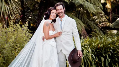 Aesha Scott and her husband Scott Dobson.