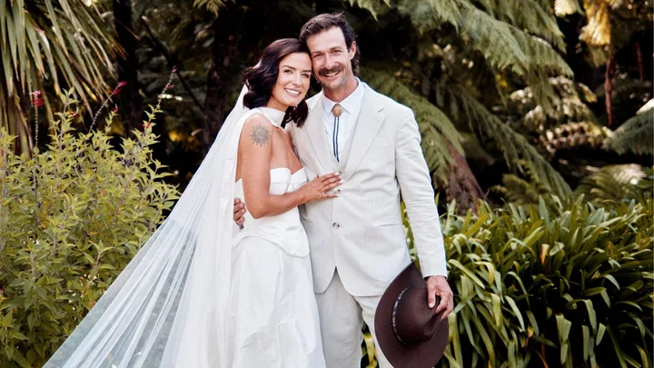 Aesha Scott and her husband Scott Dobson.