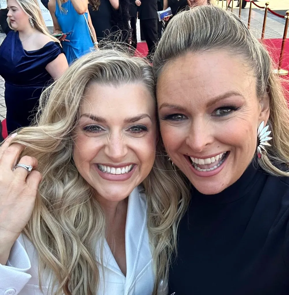 Anna Williamson and Mel Schilling