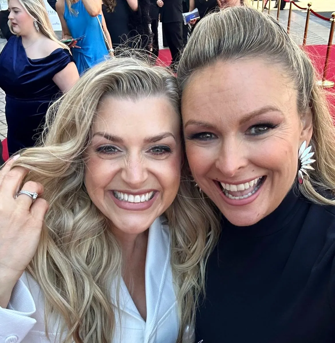 Anna Williamson and Mel Schilling