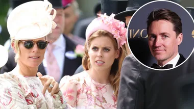 Princess Beatrice and Zara Tindall.