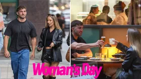 EXCLUSIVE: Date night? Former MAFS star Jamie Marinos spotted going out for cosy dinner with Luke Fourniotis after calling him &ldquo;handsome&rdquo;