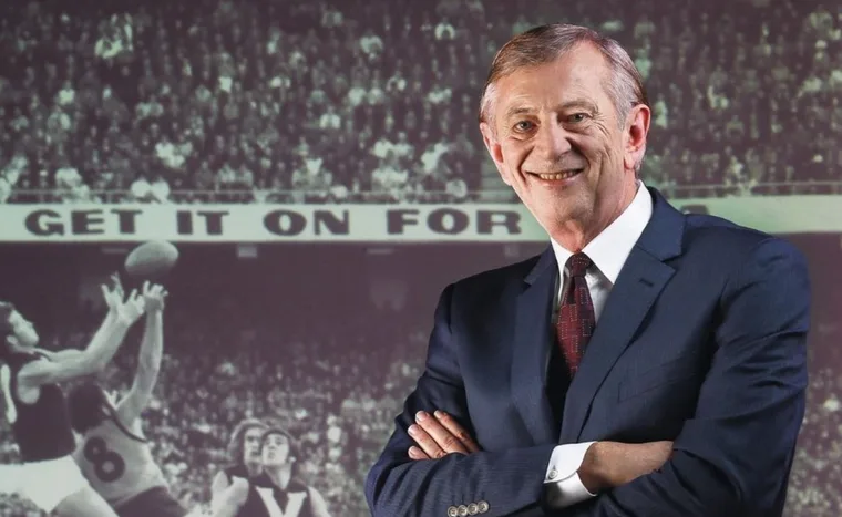 Legendary TV sports commentator Dennis Cometti has passed away, aged 76
