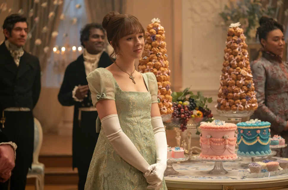 Eloise Bridgerton, played by Claudia Jesse