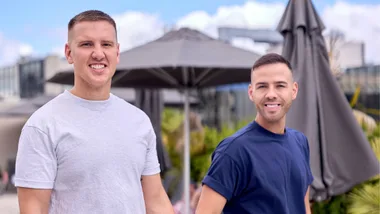 MAFS CONTESTANTS LIAM COOPER AND SAMUEL LEVI