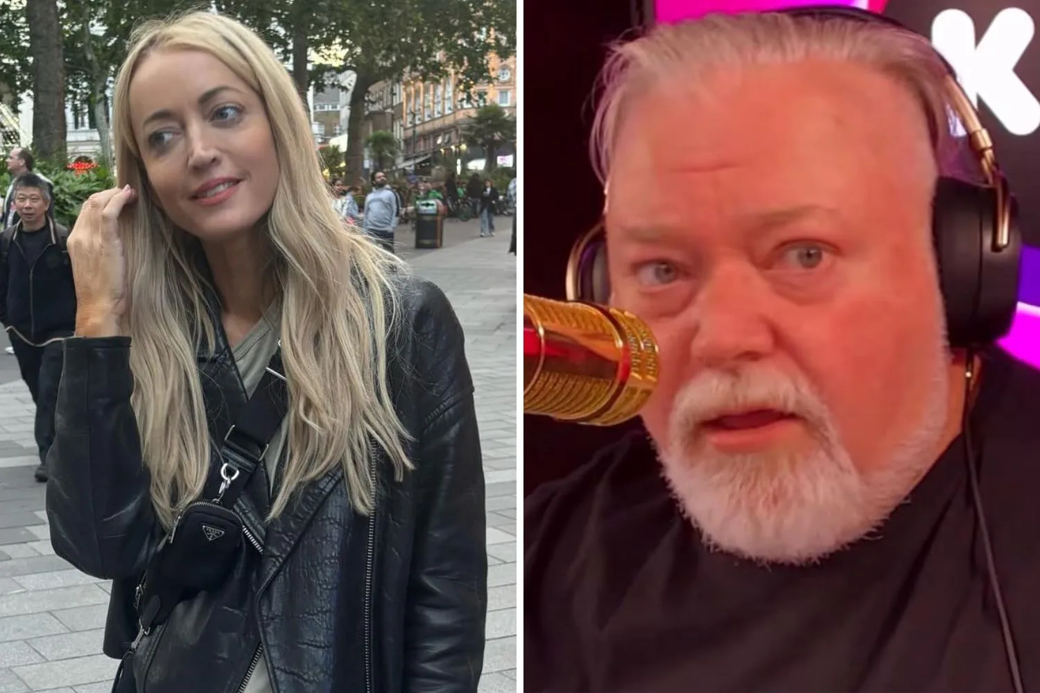 Jackie O and Kyle Sandilands