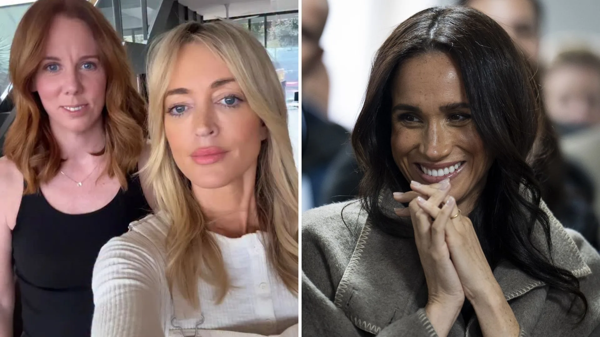 Jackie O, her bestie Gemma O'Neill and Meghan Markle
