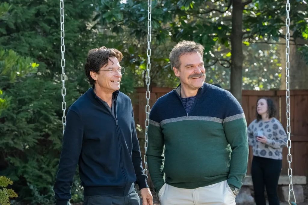 Jason Bateman and David Harbour star in DTF St. Louis