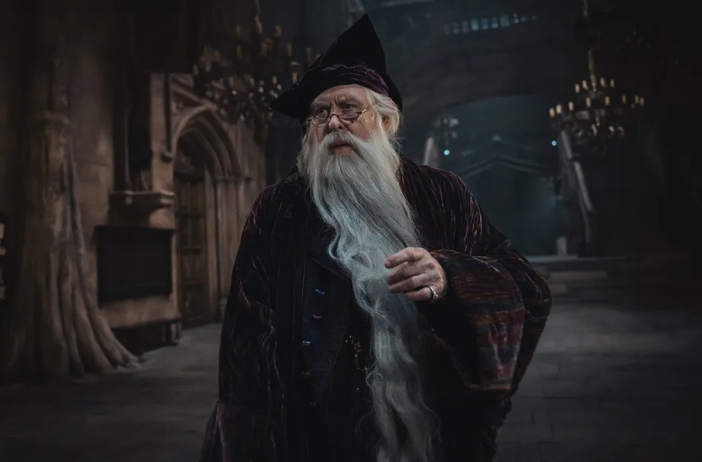 John Lithgow as Albus Dumbledore in the new Harry Potter TV series