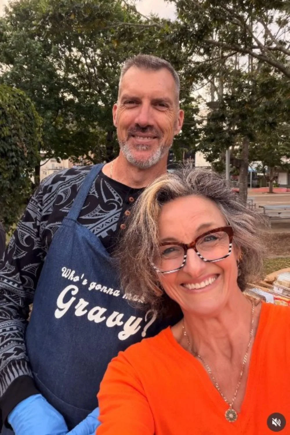 Julie Goodwin and husband Mick