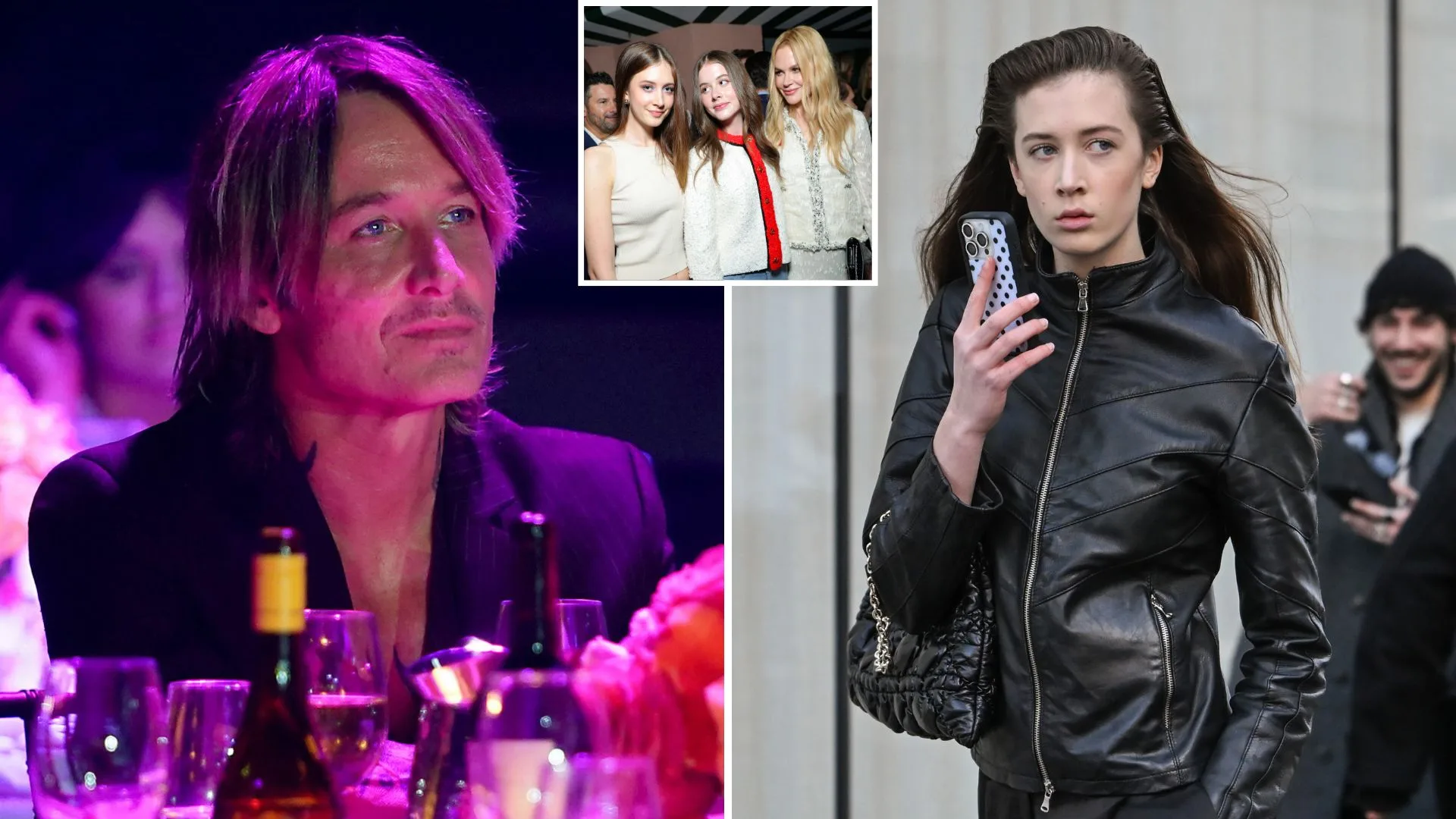 Keith Urban, Sunday Rose, Nicole Kidman, Faith Margaret