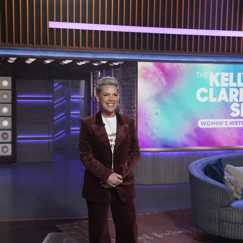 Pink has relocated to New York as she "auditions" to replace Kelly Clarkson on her talk show