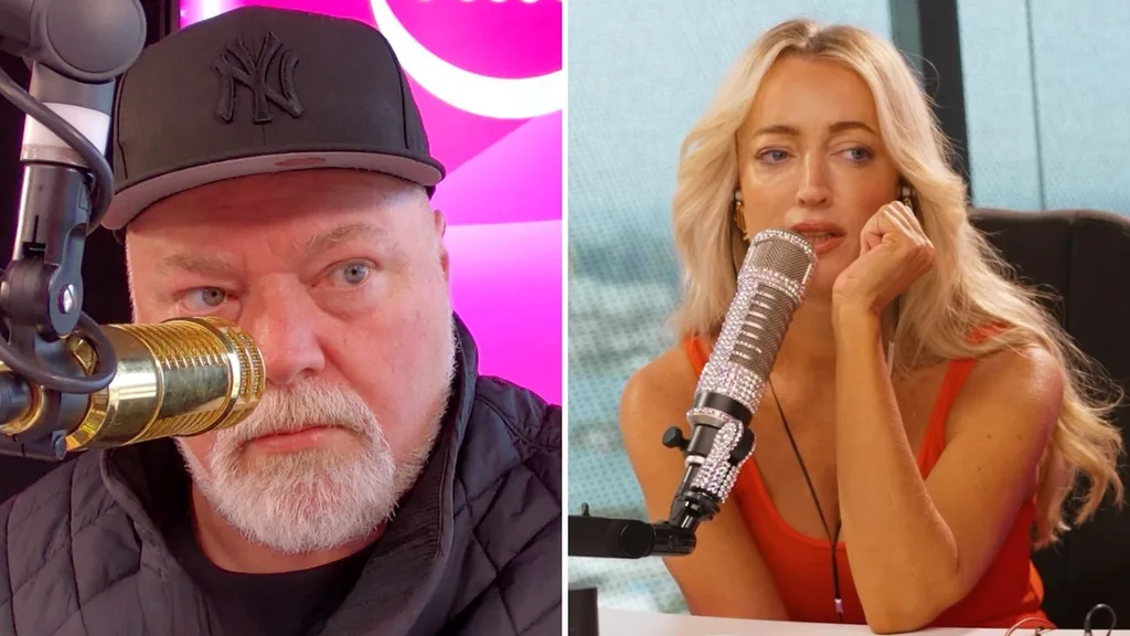 Kyle Sandilands and Jackie O