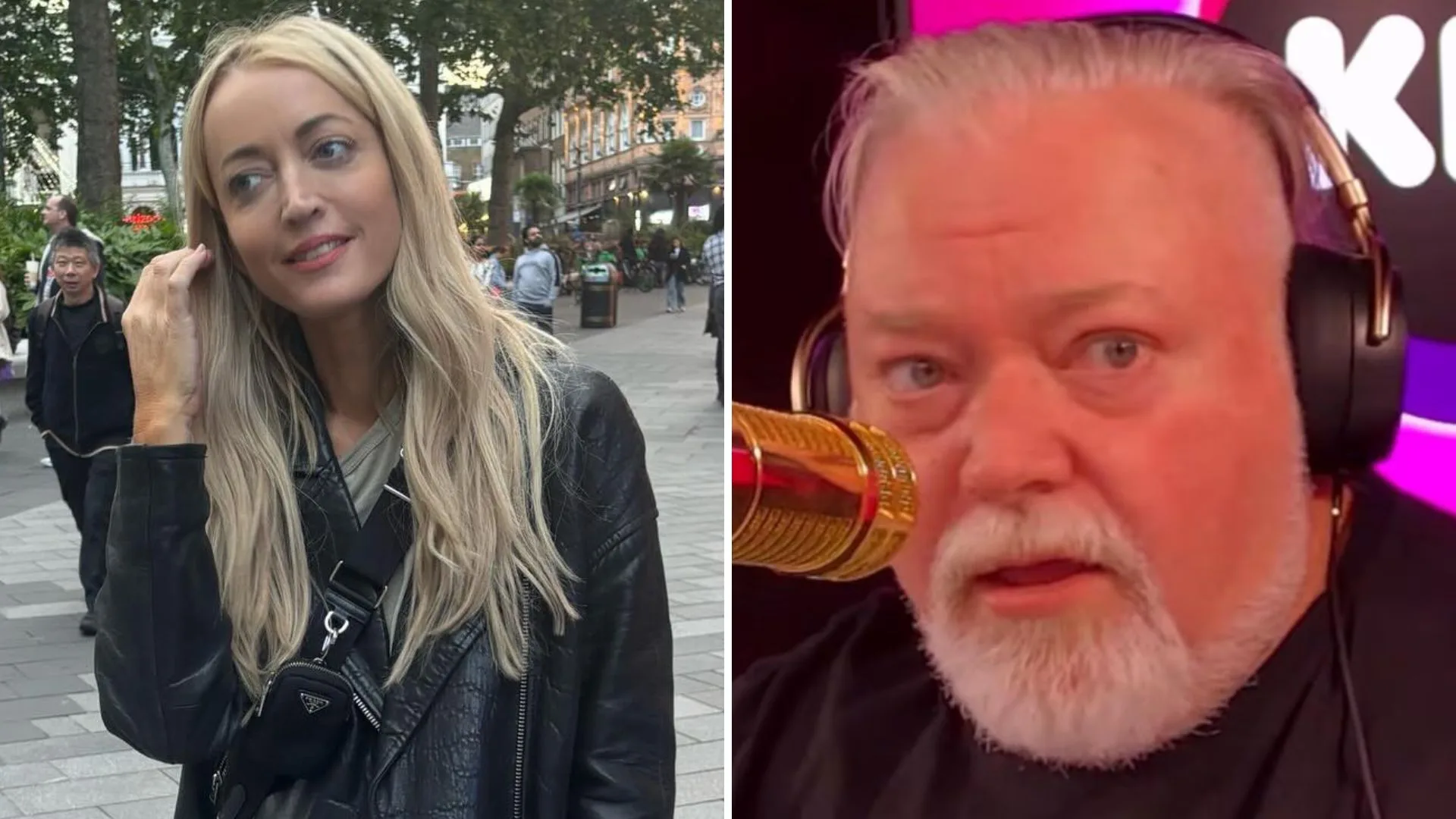 Jackie O and Kyle Sandilands