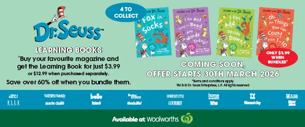 Learn, Count and Read with Dr. Seuss at Woolworths