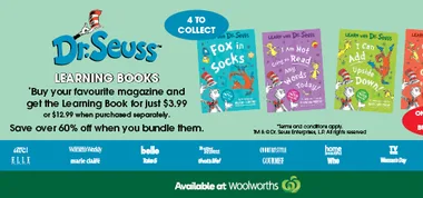 Learn, Count and Read with Dr. Seuss at Woolworths