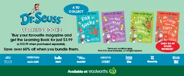 Learn, Count and Read with Dr. Seuss at Woolworths