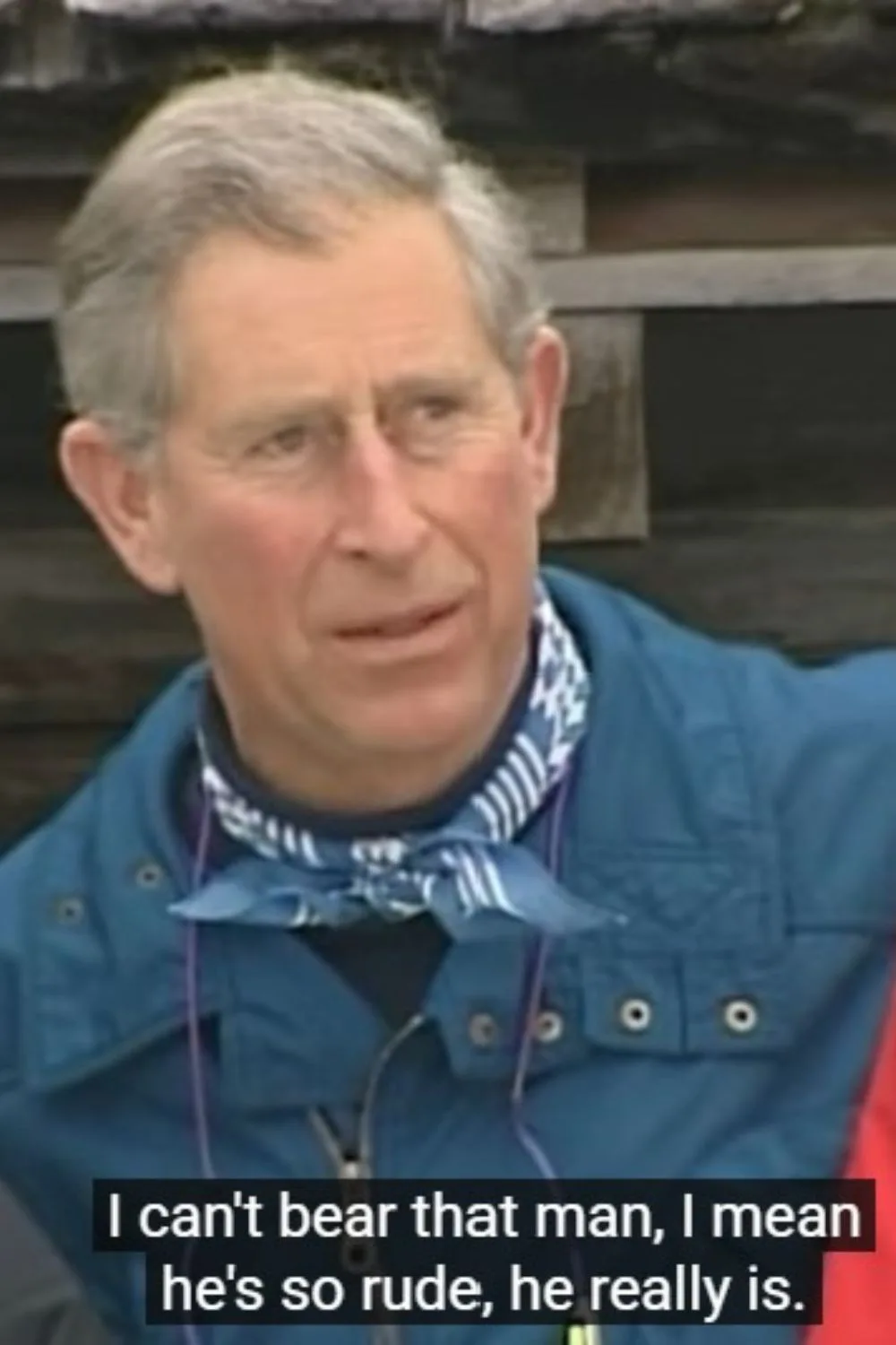 Prince Charles caught on camera discussing BBC royal correspondent Nicholas Witchell